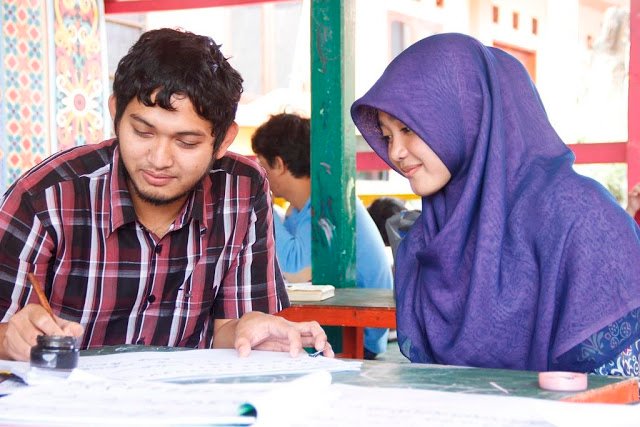 pesantren kaligrafi Lemka